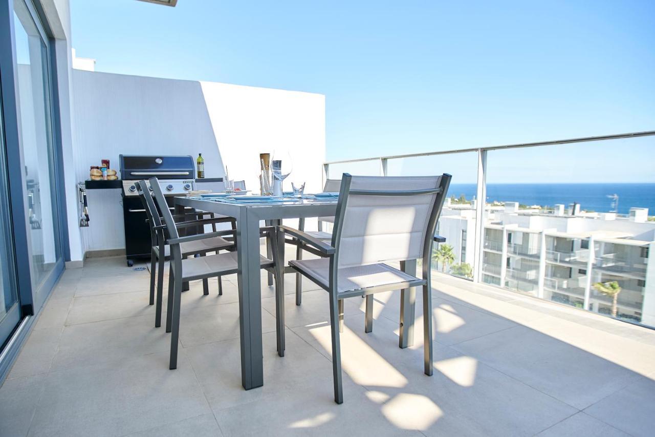 Penthouse With Stunning View And Rooftop Terrace Manilva Buitenkant foto
